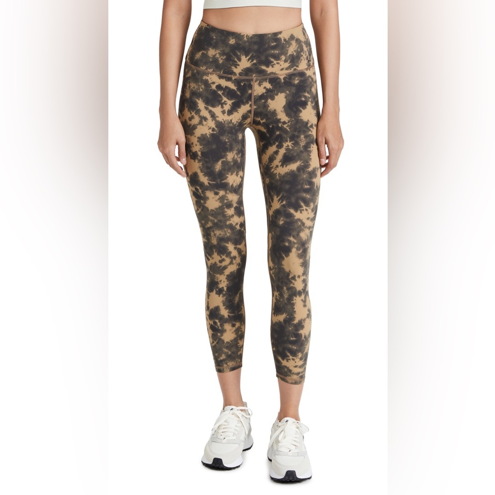 Varley Let's Go High 25" Legging in Flaxen Tie Dye Leggings size Medium